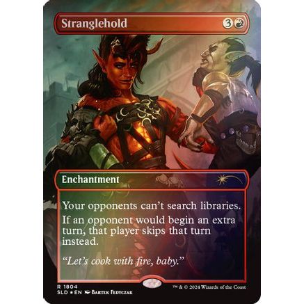 Stranglehold (Rainbow Foil) (SLD-1804) - Secret Lair Drop Series Foil