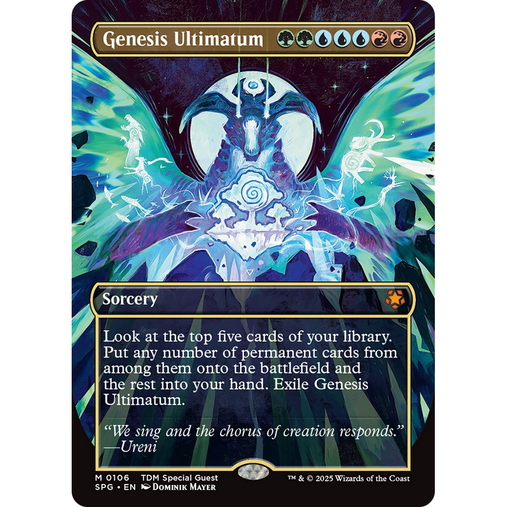Genesis Ultimatum (Borderless) (SPG-106) - Special Guests (Borderless) Foil