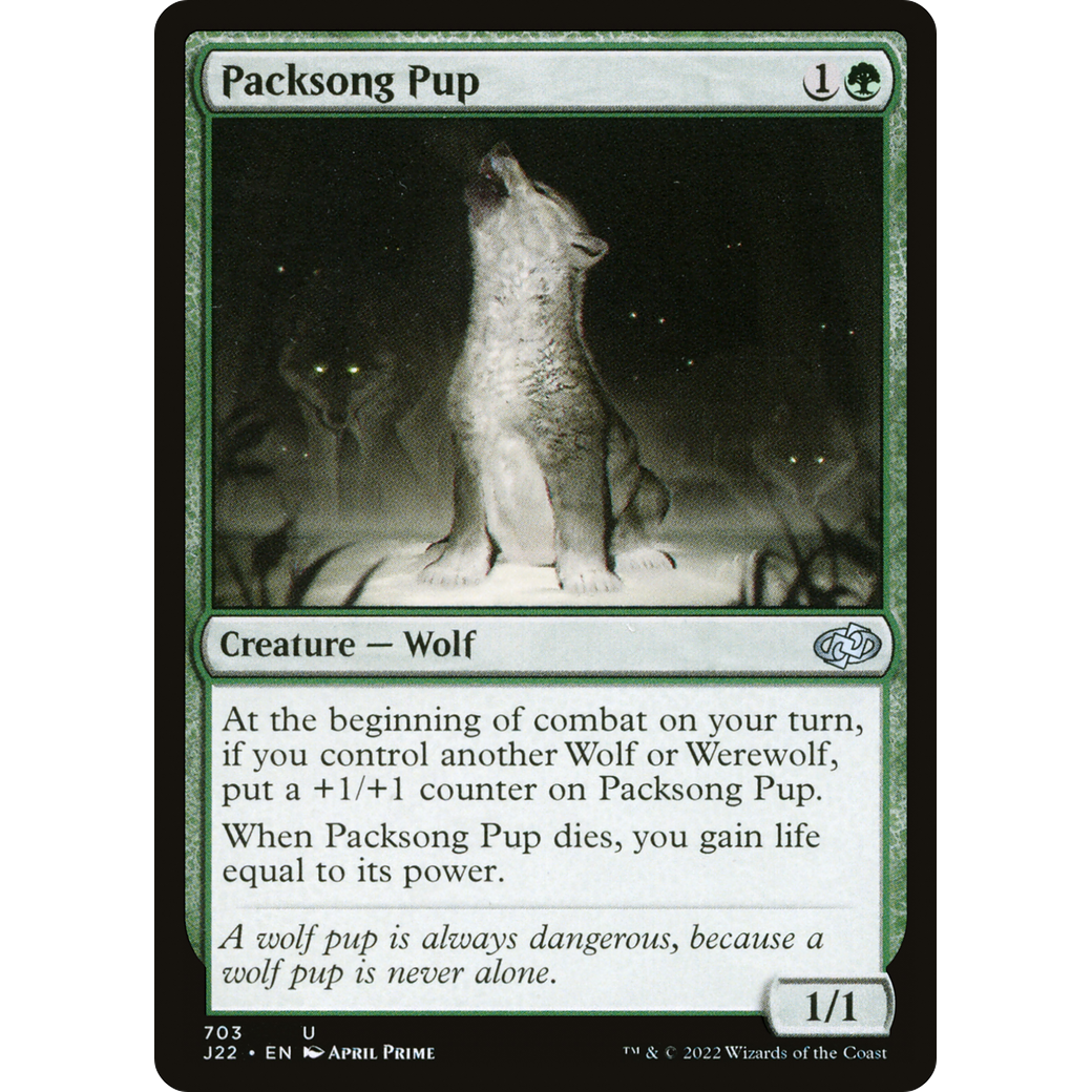Packsong Pup (J22-703) - Jumpstart 2022