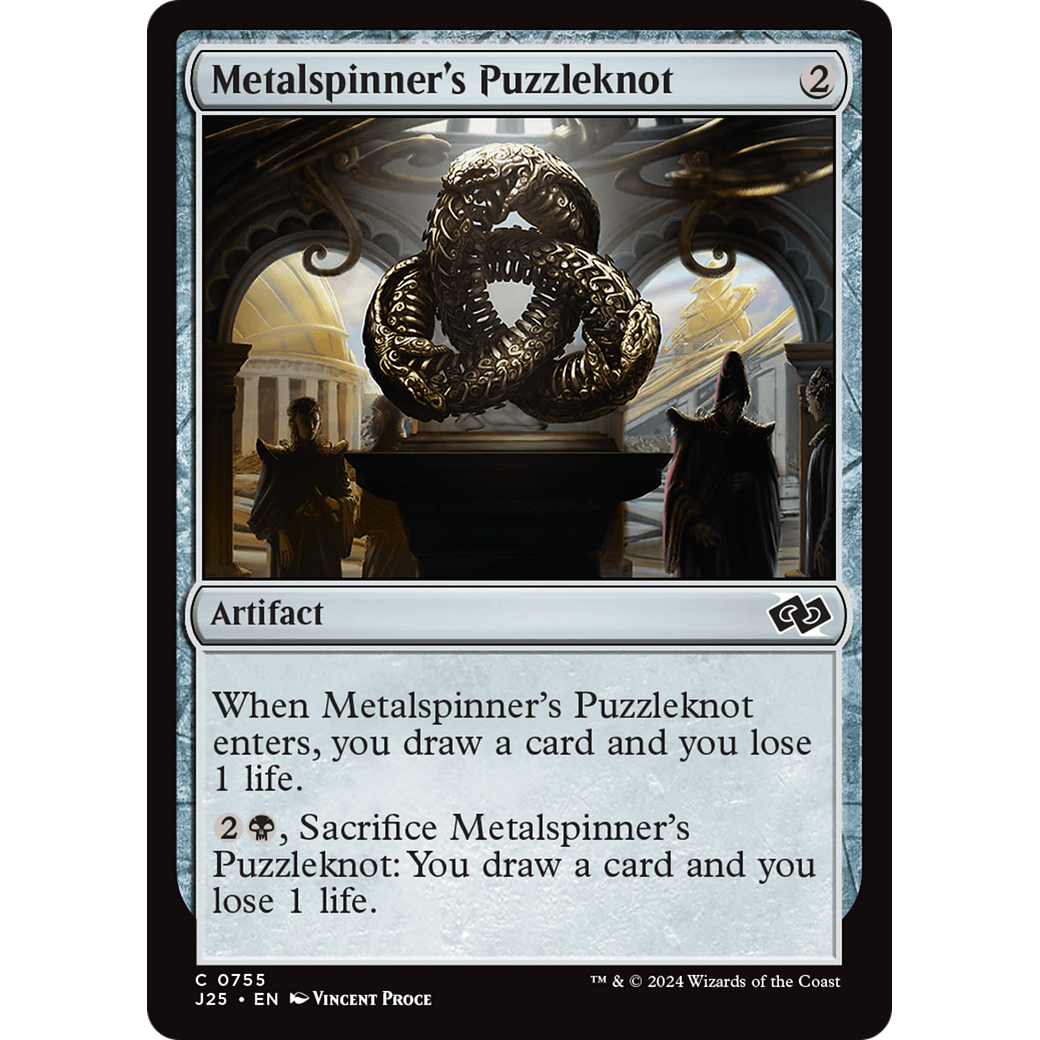 Metalspinner's Puzzleknot (J25-755) - Foundations Jumpstart