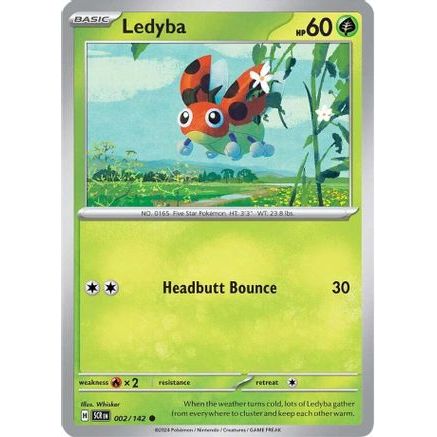 Ledyba 2 - SV07 Stellar Crown Reverse Holofoil