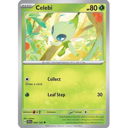 Celebi 4 - SV07 Stellar Crown Reverse Holofoil