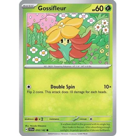 Gossifleur 10 - SV07 Stellar Crown Reverse Holofoil