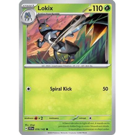 Lokix 16 - SV07 Stellar Crown Reverse Holofoil