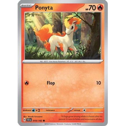 Ponyta 19 - SV07 Stellar Crown Reverse Holofoil