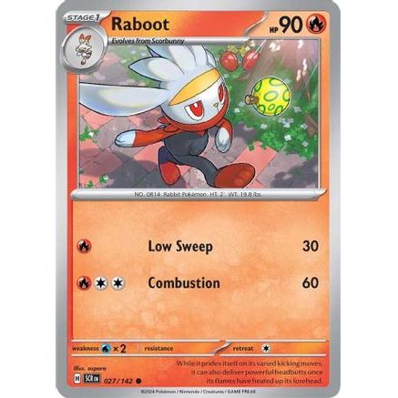 Raboot - 027/142 27 - SV07 Stellar Crown