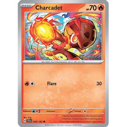 Charcadet 29 - SV07 Stellar Crown Reverse Holofoil