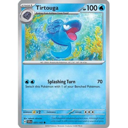 Tirtouga 37 - SV07 Stellar Crown Reverse Holofoil