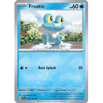 Froakie 39 - SV07 Stellar Crown Reverse Holofoil