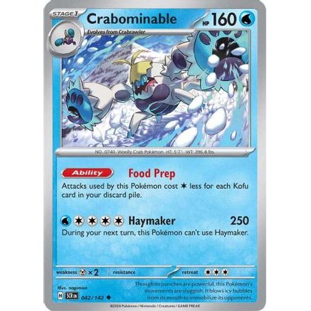 Crabominable - 042/142 42 - SV07 Stellar Crown