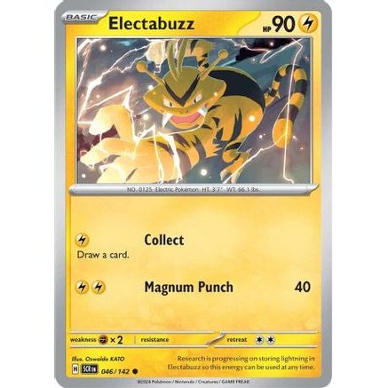 Electabuzz 46 - SV07 Stellar Crown Reverse Holofoil