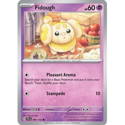Fidough 66 - SV07 Stellar Crown Reverse Holofoil