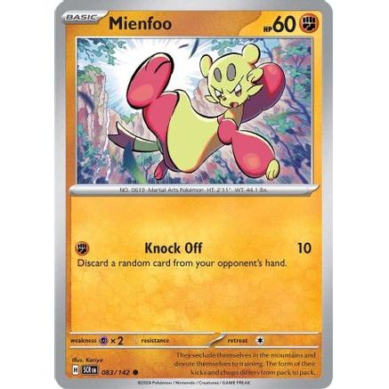 Mienfoo 83 - SV07 Stellar Crown