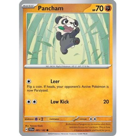 Pancham 85 - SV07 Stellar Crown Reverse Holofoil