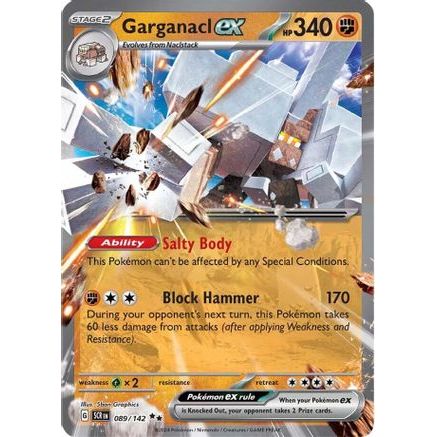 Garganacl ex 89 - SV07 Stellar Crown Holofoil