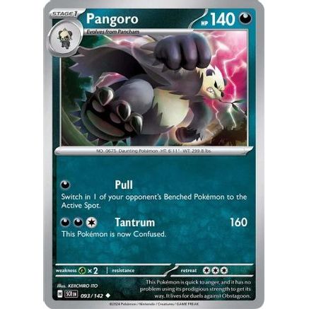 Pangoro 93 - SV07 Stellar Crown