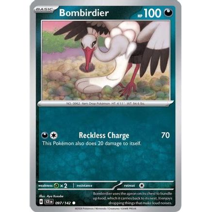 Bombirdier 97 - SV07 Stellar Crown Reverse Holofoil