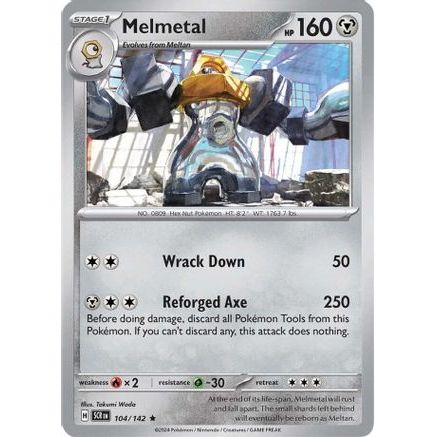Melmetal 104 - SV07 Stellar Crown Holofoil