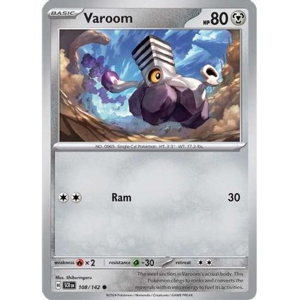 Varoom 108 - SV07 Stellar Crown Reverse Holofoil