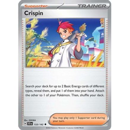 Crispin - 133/142 133 - SV07 Stellar Crown Reverse Holofoil