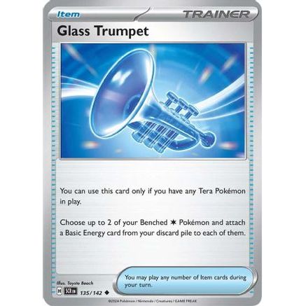 Glass Trumpet 135 - SV07 Stellar Crown Reverse Holofoil