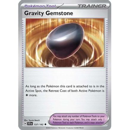 Gravity Gemstone 137 - SV07 Stellar Crown Reverse Holofoil