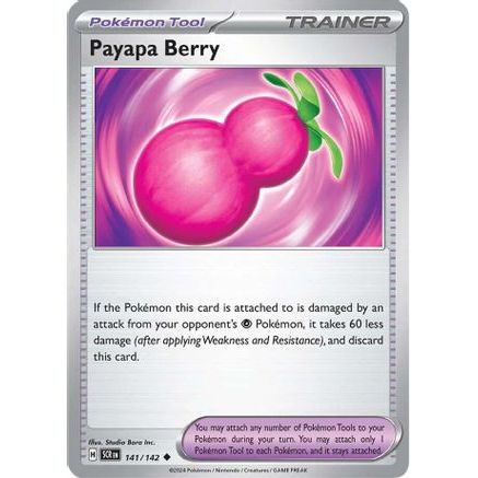 Payapa Berry 141 - SV07 Stellar Crown Reverse Holofoil