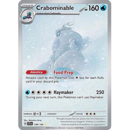 Crabominable - 149/142 149 - SV07 Stellar Crown Holofoil