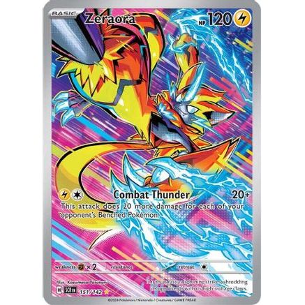 Zeraora - 151/142 151 - SV07 Stellar Crown Holofoil