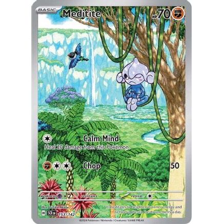 Meditite - 153/142 153 - SV07 Stellar Crown Holofoil