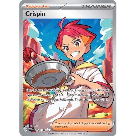 Crispin - 164/142 164 - SV07 Stellar Crown Holofoil