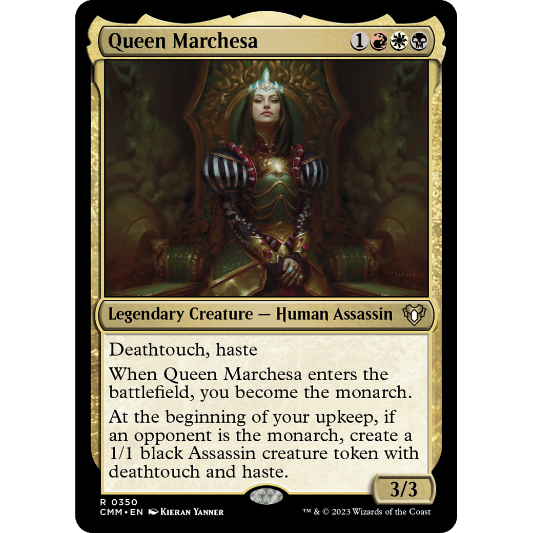 Queen Marchesa (CMM-350) - Commander Masters Foil