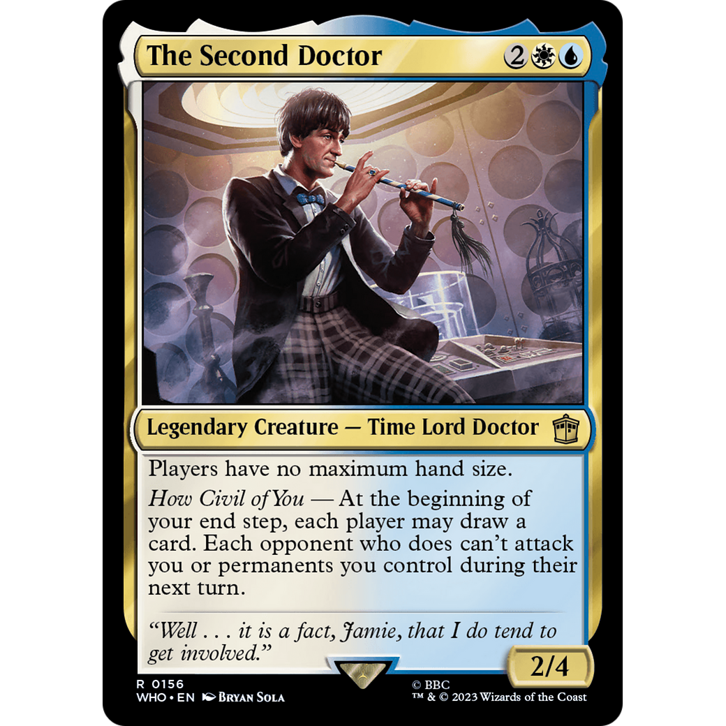 The Second Doctor (WHO-156) - Doctor Who Foil
