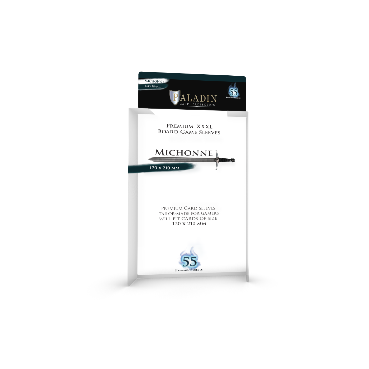 Paladin Card Protectors - Clear Gloss Ultra Large Sizes: Ragnelle – 103x128mm