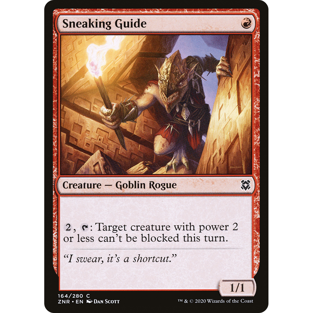 Sneaking Guide (ZNR-164) - Zendikar Rising