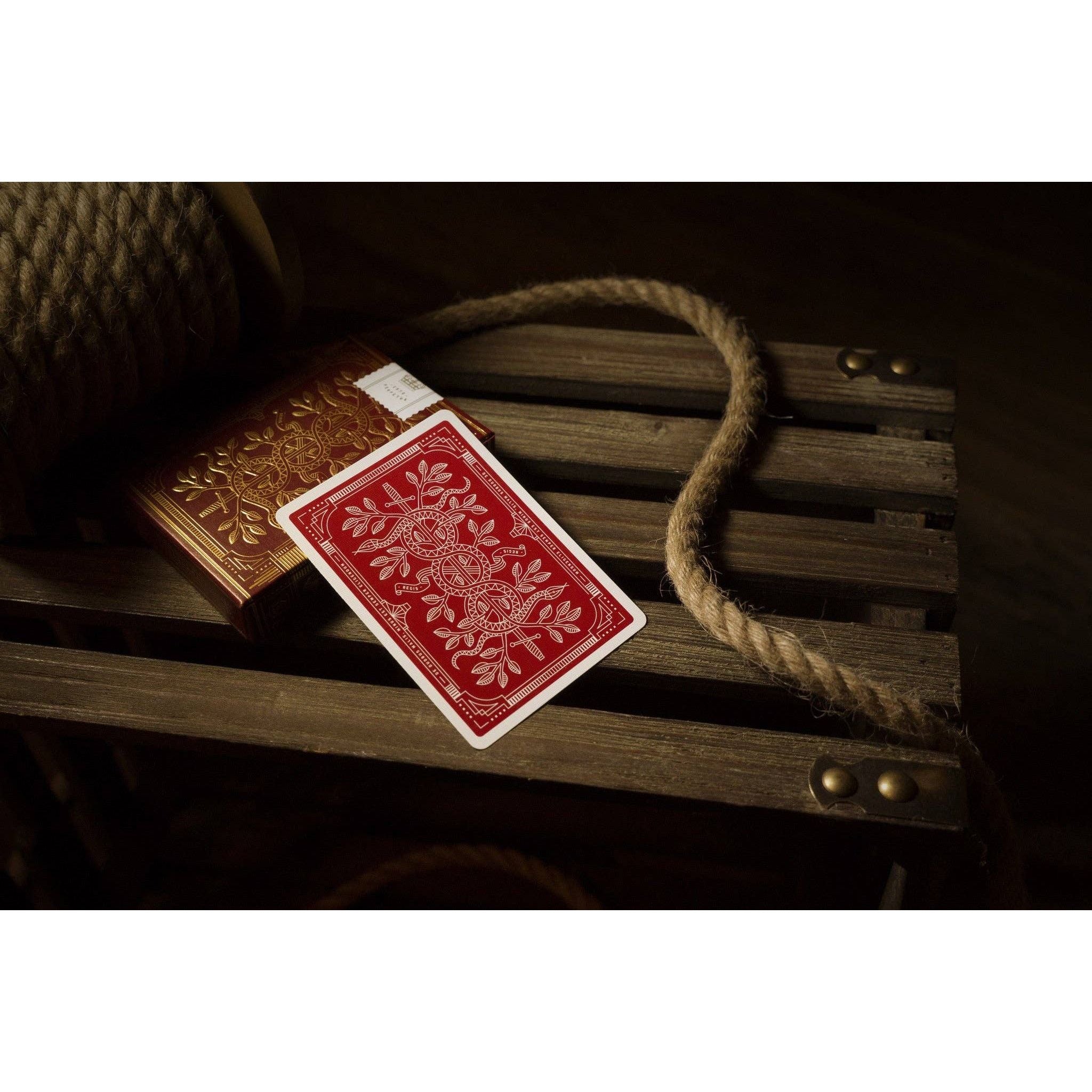 Red Monarch Playing Cards