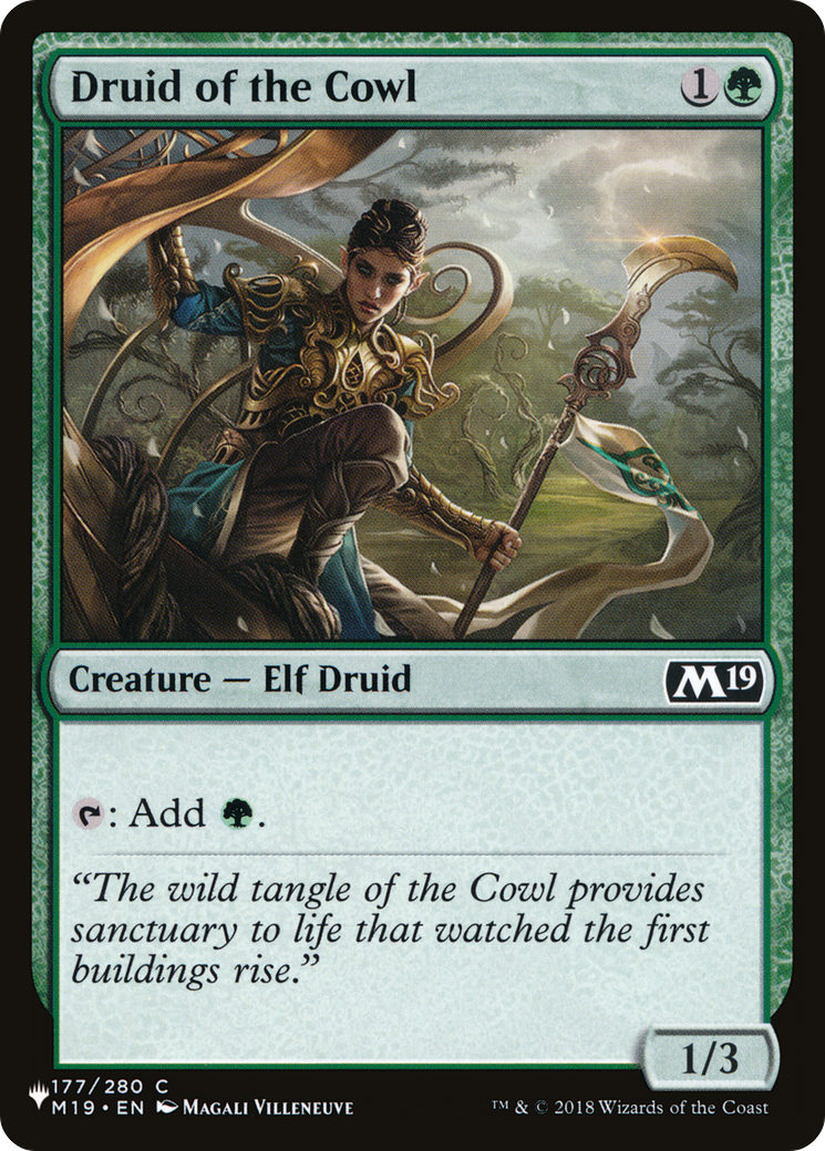 Druid of the Cowl (LIST-177) - The List Reprints