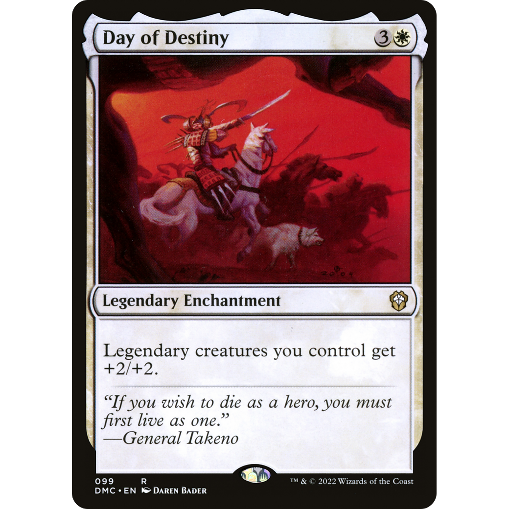 Day of Destiny (DMC-099) - Dominaria United Commander
