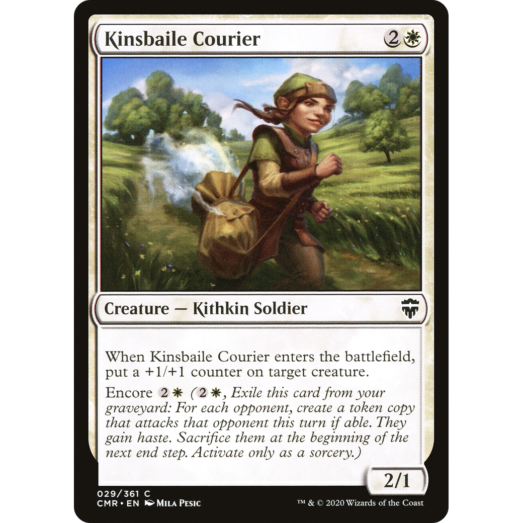 Kinsbaile Courier (CMR-029) - Commander Legends Foil