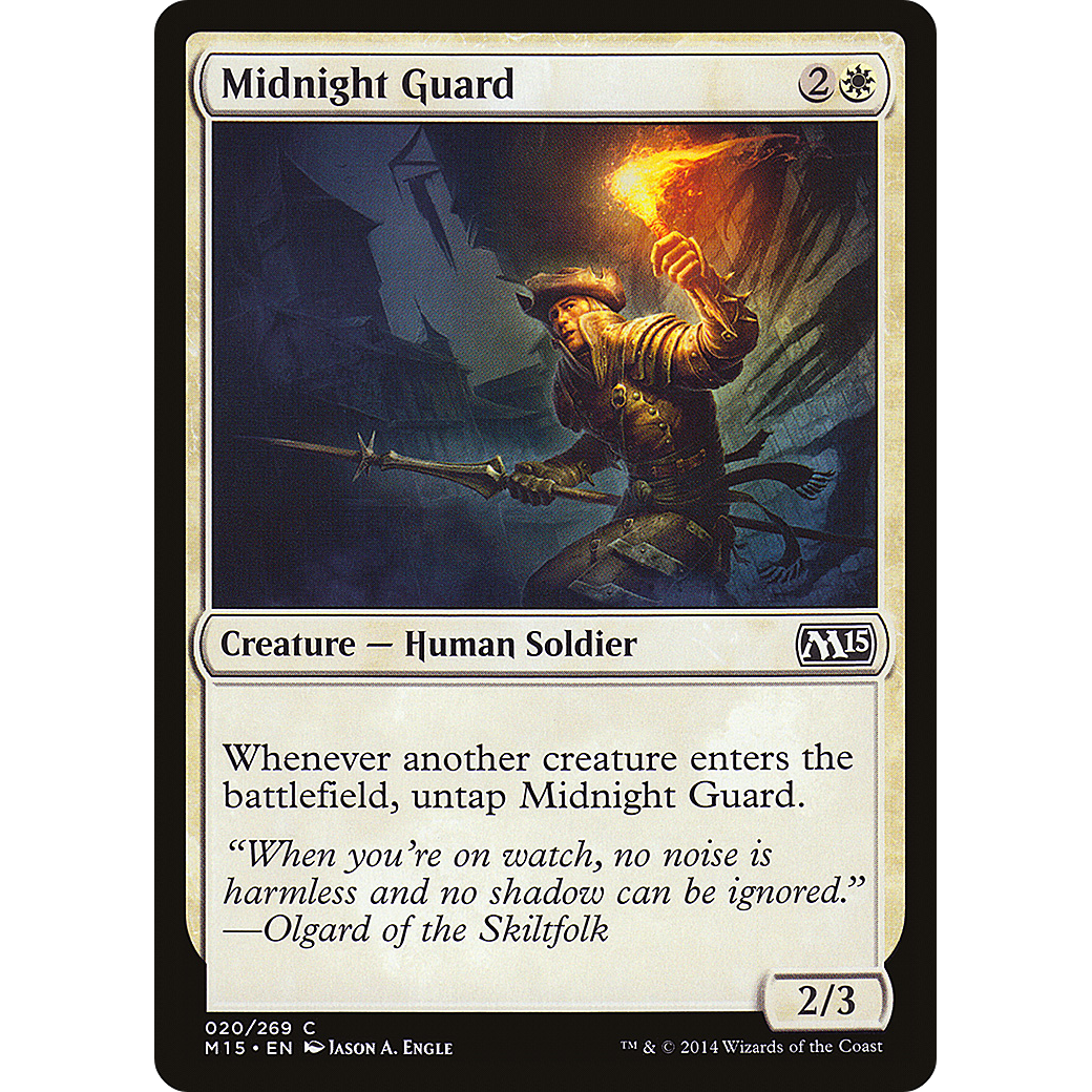 Midnight Guard (M15-020) - Magic 2015