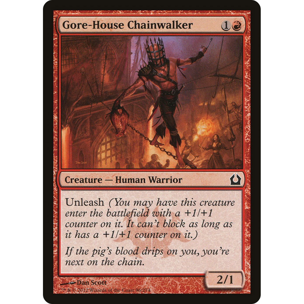 Gore-House Chainwalker (RTR-096) - Return to Ravnica Foil