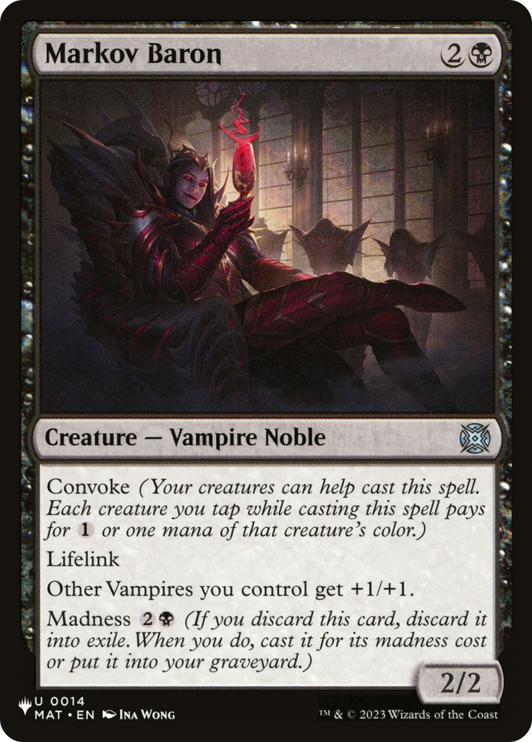 Markov Baron (LIST-0014) - The List
