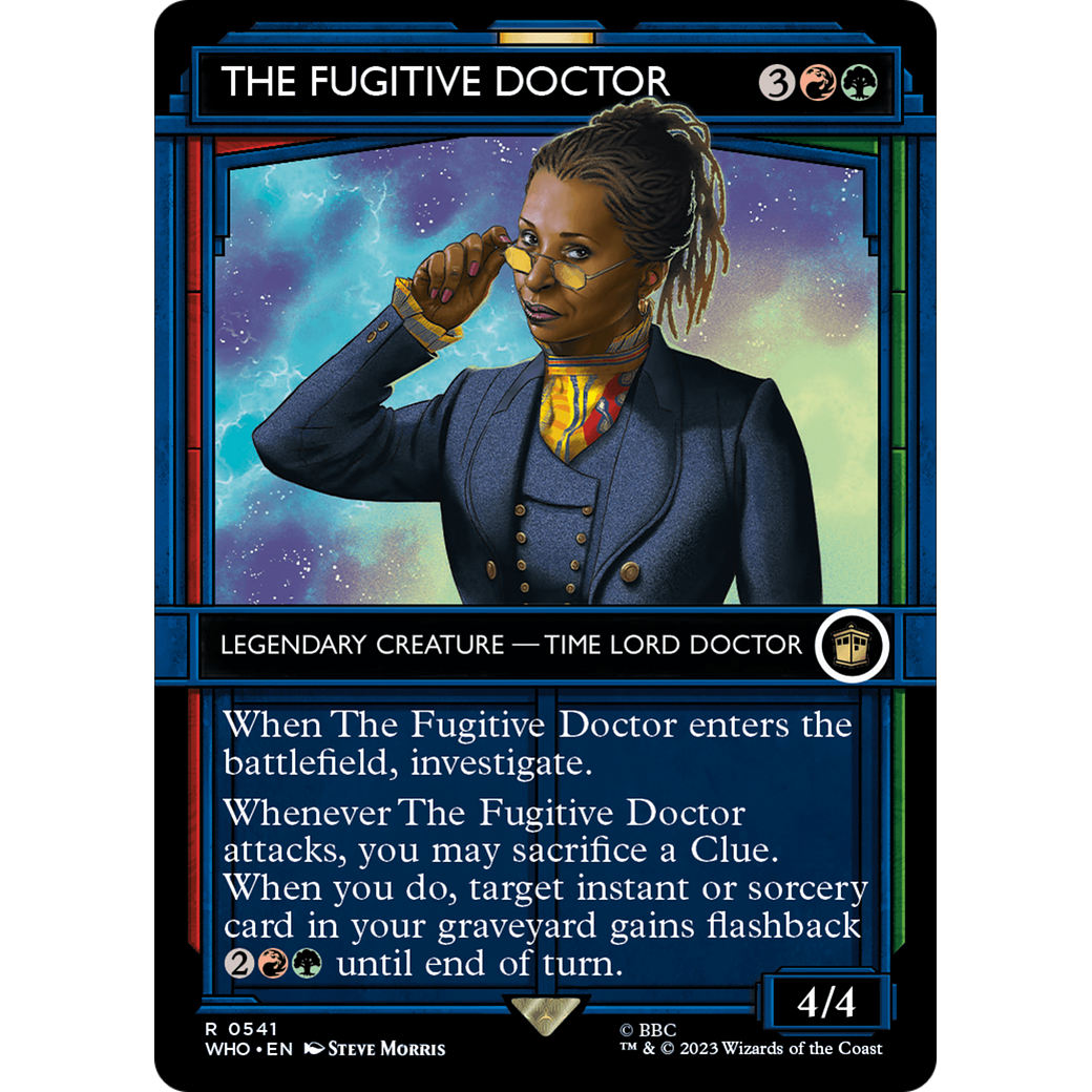 The Fugitive Doctor (Showcase) (WHO-541) - Doctor Who: (Showcase) (Borderless)
