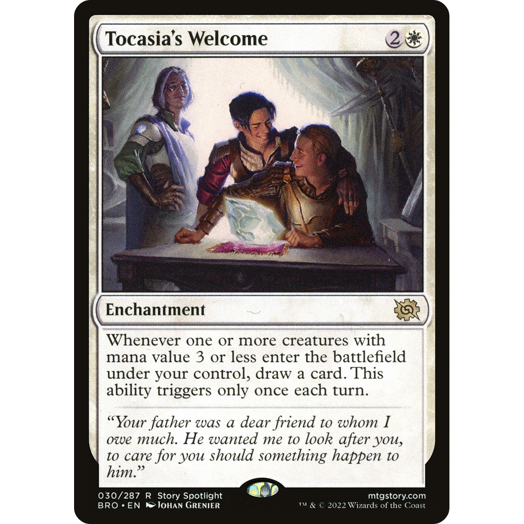 Tocasia's Welcome (BRO-030) - The Brothers' War