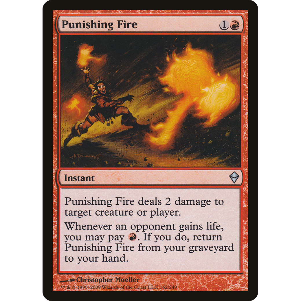 Punishing Fire (ZEN-142) - Zendikar Foil
