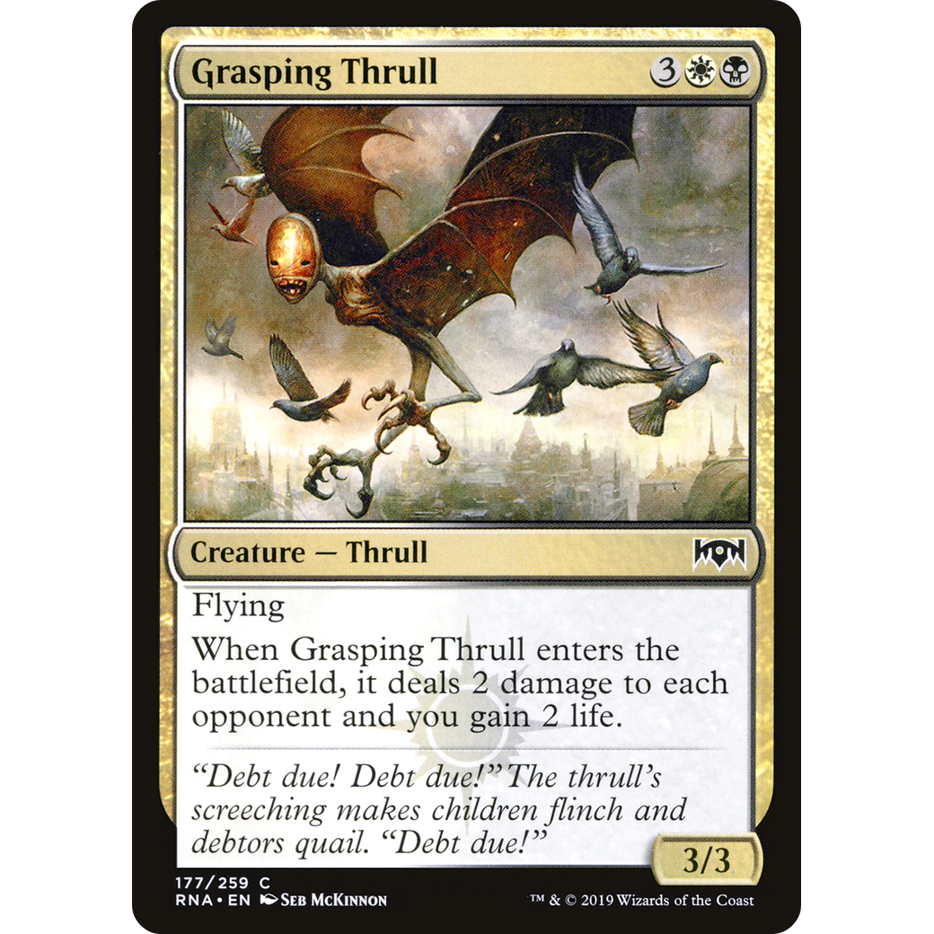 Grasping Thrull (RNA-177) - Ravnica Allegiance Foil