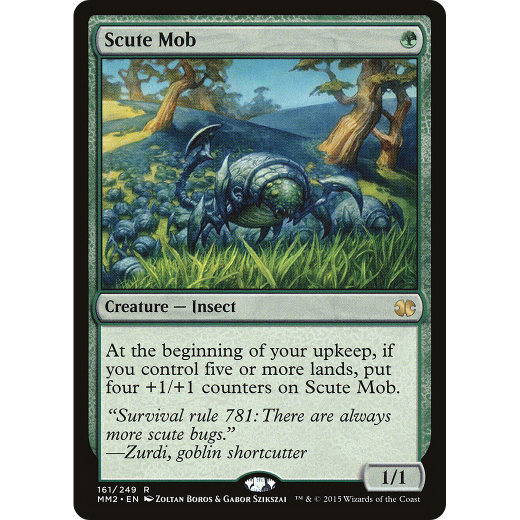 Scute Mob (MM2-161) - Modern Masters 2015 Foil