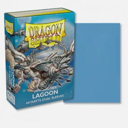 Dragon Shield Japanese Size 60ct Dual Matte Sleeves: Lagoon