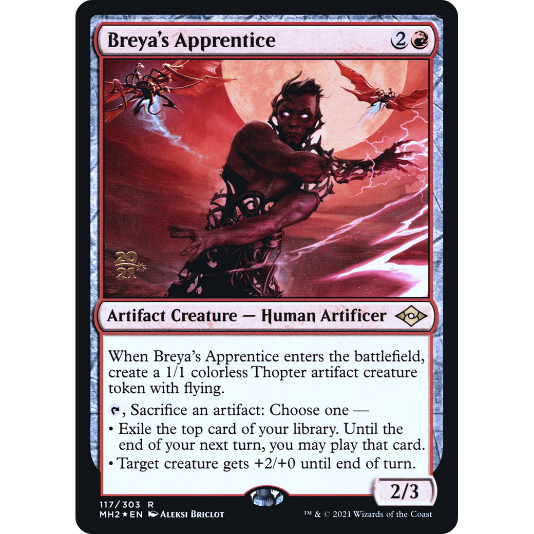 Breya's Apprentice (PRE-117) - Modern Horizons 2 Promos Foil