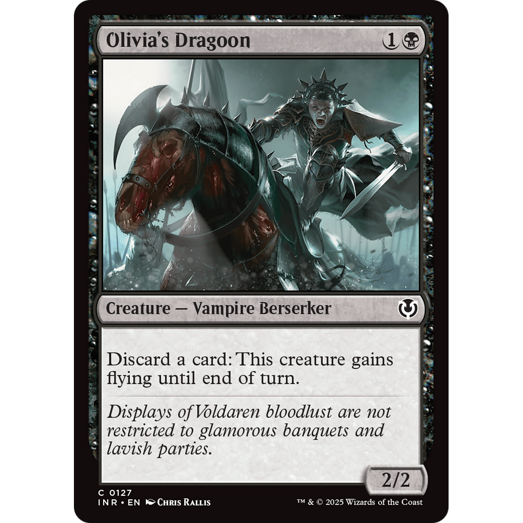 Olivia's Dragoon (INR-127) - Innistrad Remastered Foil